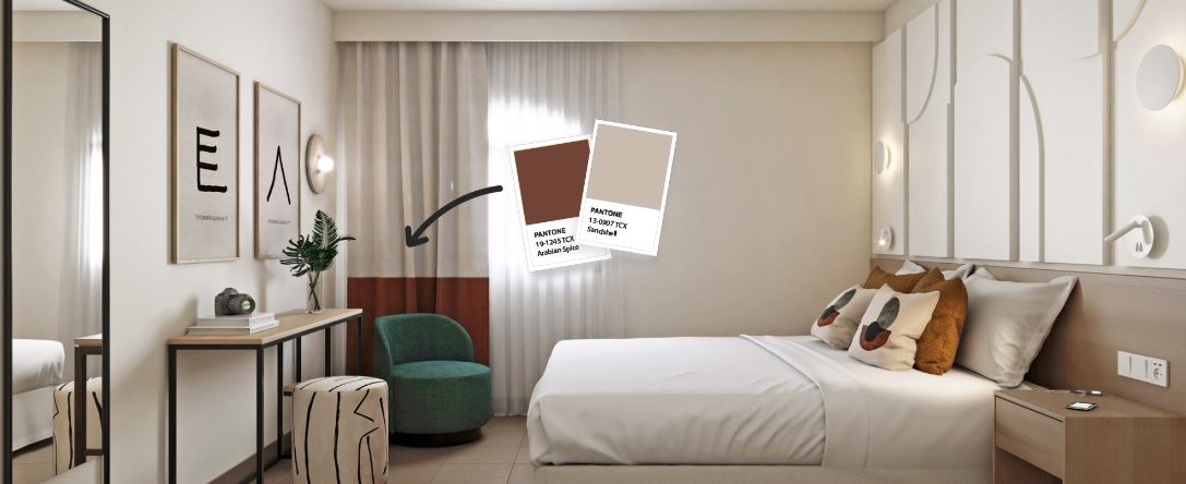 Cortinas bi color, solo en Comersan