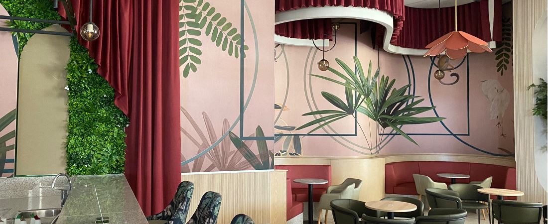 Tejidos personalizados y cortes en curva