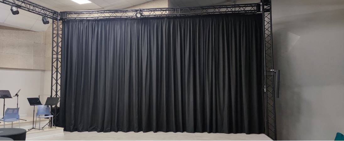 Tejidos para auditorios y teatros