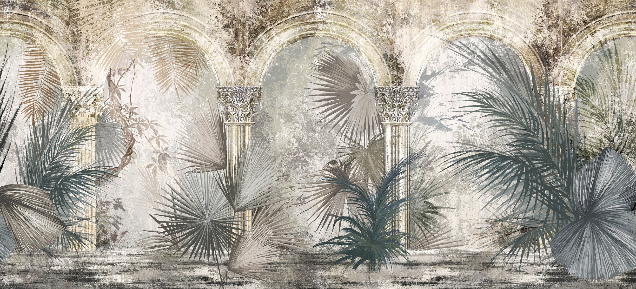 Mural Wallpaper Arches