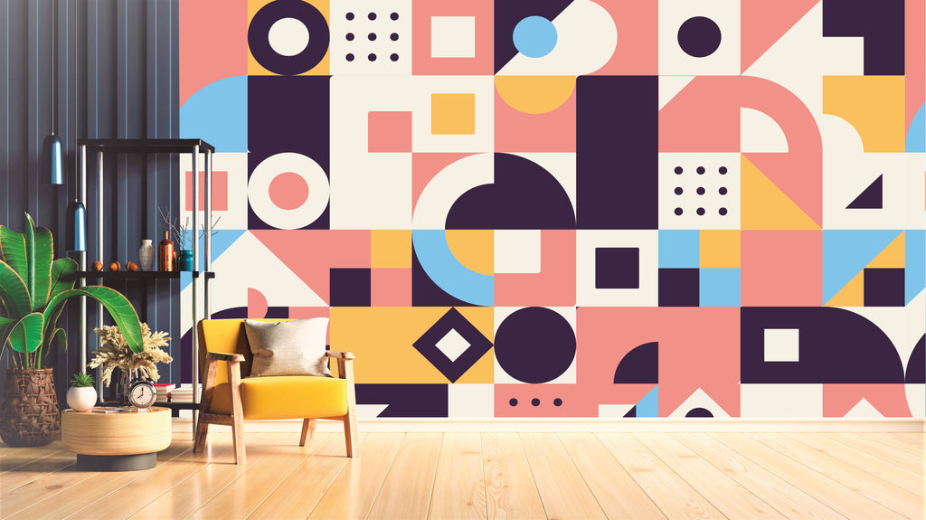 Mural Wallpaper Bauhaus