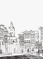 Mural Wallpaper City